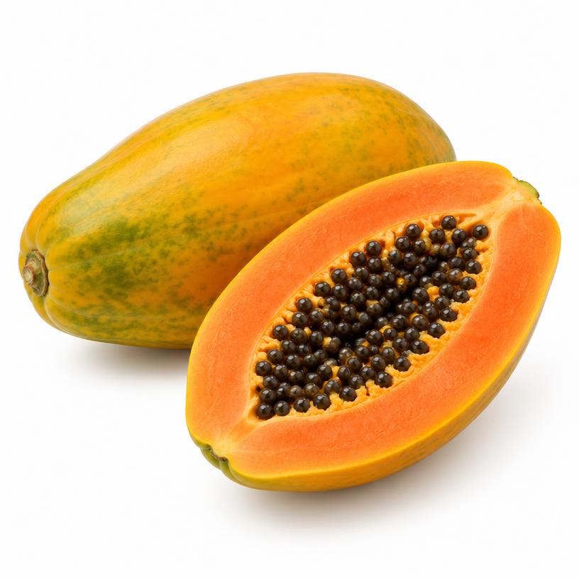 Fresh papaya for processing